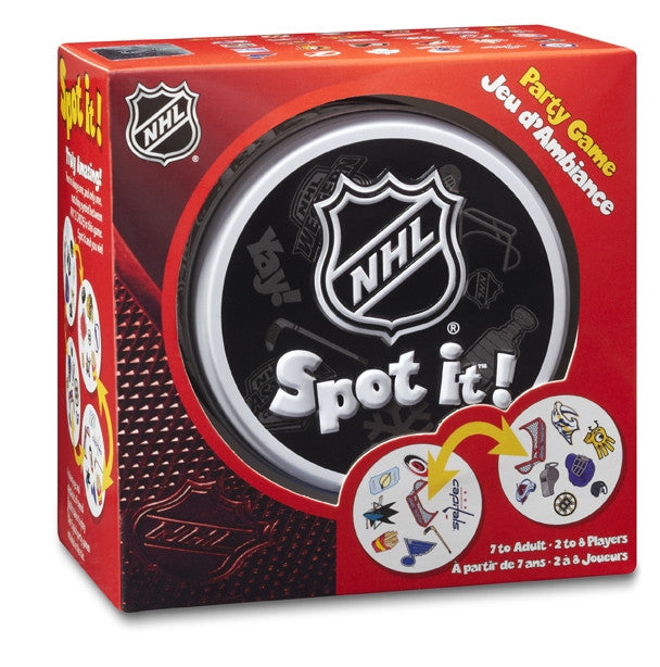 Blue Orange Spot It! NHL
