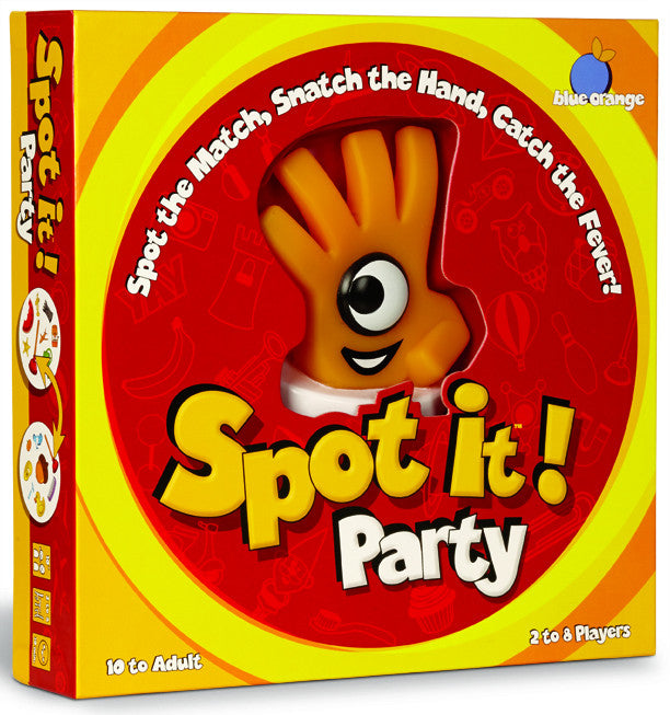 Blue Orange Spot It! Party