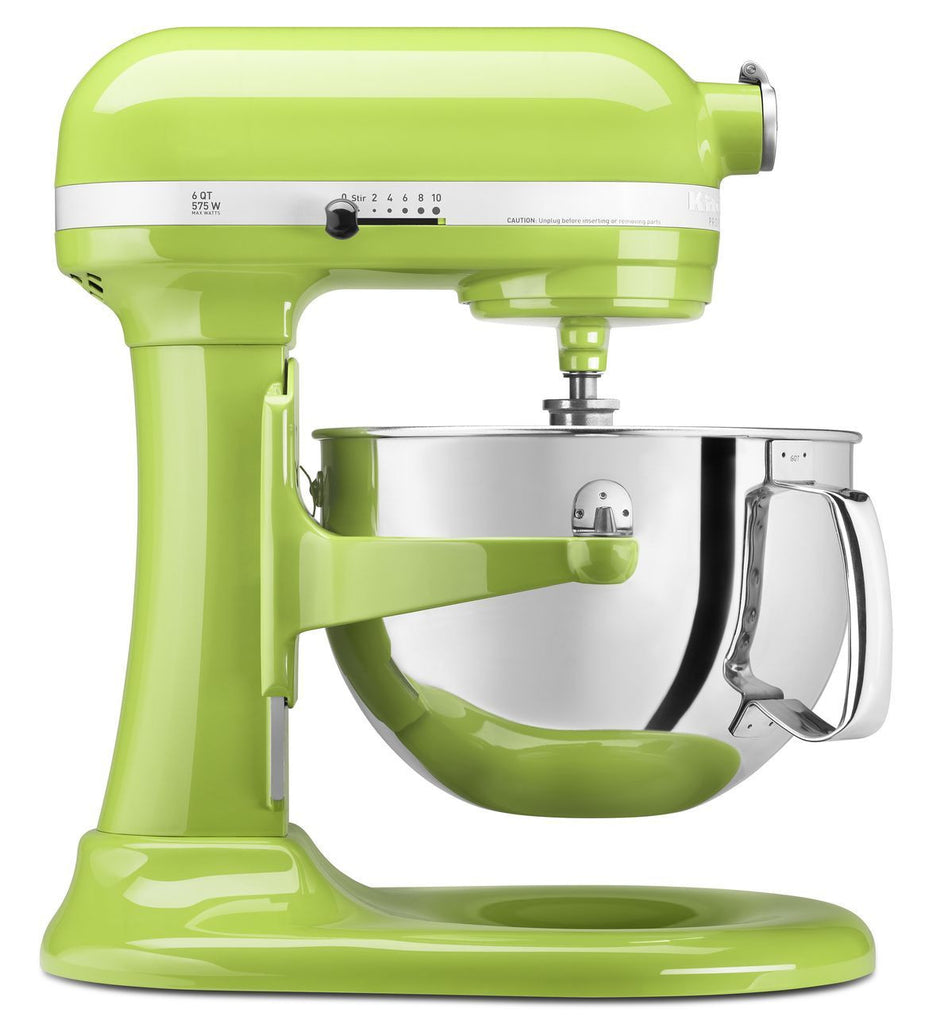 Kitchenaid 6 Qt. Professional 600 Series with Pouring Shield - Green Apple KP26M1XGA