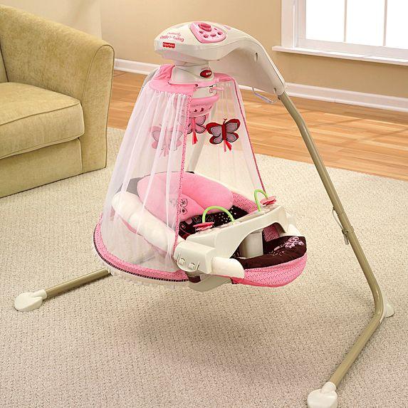 Fisher Price Butterfly Cradle ’n Swing - Mocha Butterfly T4522