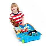 Trunki The Original Ride-On Suitcase - Terrance Blue