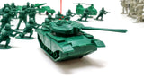 Viahart 140+ Action Figures Army Men Toy Soldier Play Set With Tanks, Planes, Flags & More!