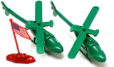 Viahart 140+ Action Figures Army Men Toy Soldier Play Set With Tanks, Planes, Flags & More!