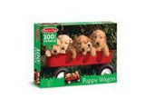 Melissa & Doug Puppy Wagon Cardboard Jigsaw Puzzle, 100-Piece