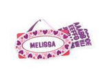 Melissa & Doug Hearts Door Plaque