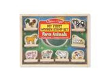 Melissa & Doug My First Wooden Stamp Set - Vehicles