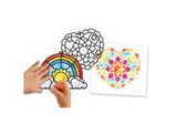 Melissa & Doug Stained Glass Made Easy Activity Kit: Heart and Rainbow - 80+ Stickers