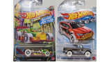 Bundle of 2| Hot Wheels 1:64 Scale Winter 2022 Xmas Series - Carbonator + Land Rover Series III Pickup