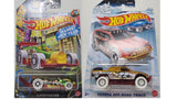 Bundle of 2| Hot Wheels 1:64 Scale Winter 2022 Xmas Series - Carbonator + Toyota Off-Road Truck