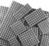 Brictek Baseplates 17 assorted - grey 19015