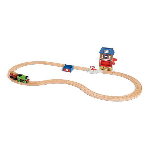 Fisher Price Thomas & Friends™ Wooden Railway Percy & the Mail Depot Set Y4481