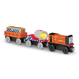 Fisher Price Thomas the Tank Engine to the wooden rail series Rusty rescue Y5017