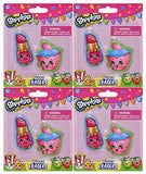 Shopkins 2 pk Puzzle Eraser Toy Figure Set - 4 Pack