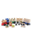 Toddler Melissa & Doug Wooden Farm Train