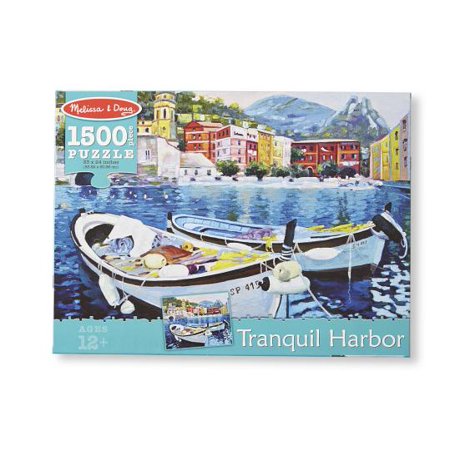 Melissa And Doug Tranquil Harbor Puzzle 1500pc