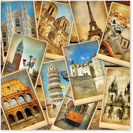 Melissa And Doug Postcards From Europe Famous Landmarks Puzzle 1000pc