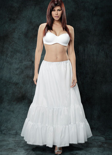 Double Ruffle Medium Full with Velcro Closure 1412V