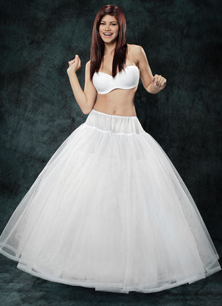 Xtra-Full Sheer Drawstring Petticoat 8208D