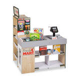 Melissa & Doug Freestanding Wooden Fresh Mart Grocery Store Play Set