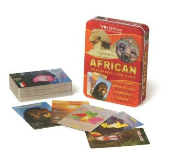 GeoToys Worldwise Africa Card Game