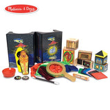 Melissa & Doug Deluxe Solid-Wood Magic Set With 10 Classic Tricks