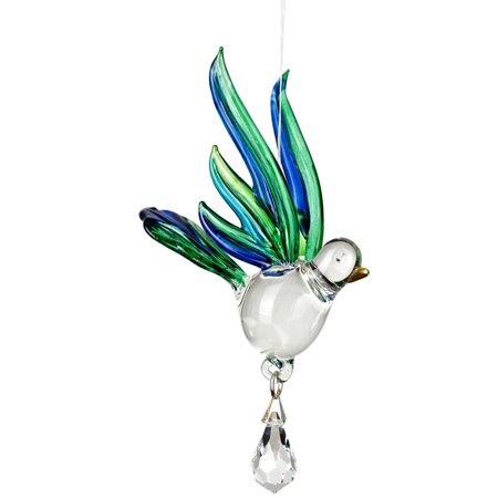 Fantasy Glass™ - Songbird, Peacock