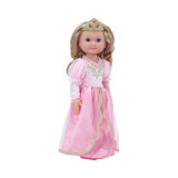 Melissa & Doug Celeste 14-Inch Poseable Princess Doll With Pink Gown and Tiara
