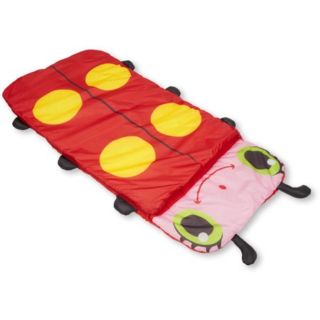 Melissa & Doug Sunny Patch Mollie Ladybug Sleeping Bag (6 feet long)