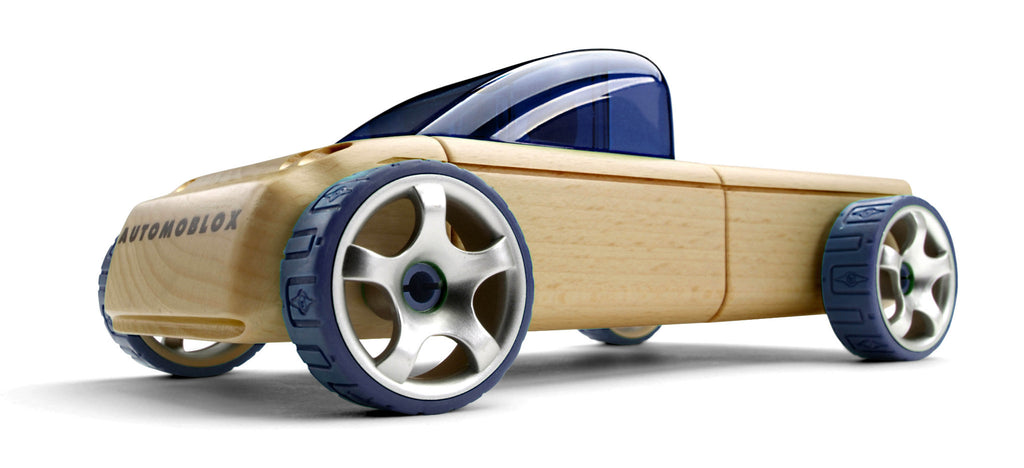Mini Singles - Mini T9 Pickup Dark Blue 55103 by Automoblox