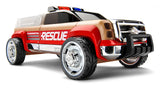 Originals - T900 Rescue Truck Black/Red/Chrome AZ003 by Automoblox