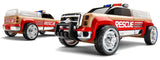 Originals - T900 Rescue Truck Black/Red/Chrome AZ003 by Automoblox