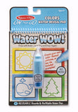 Melissa & Doug Water Wow! Colors & Shapes Water Reveal Pad Toy