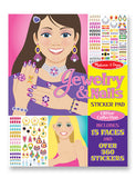Melissa & Doug Jewelry & Nails Glitter Collection Sticker Pad 4223