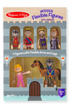 Melissa & Doug Wooden Flexible Figures - Royal Kingdom