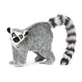 Melissa & Doug Standing Lifelike Plush Lemur Stuffed Animal (15.5 x 14.5 x 9 inches)
