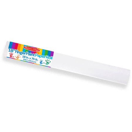 Melissa & Doug Finger Paint Easel Paper Roll Replacement (18 inches x 75 feet)