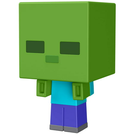 Minecraft 1.97-in Mob Head Minis Mini Figure - Zombie