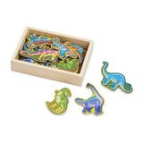 Melissa and Doug Kids Toy, Wooden Dinosaur Magnets - Dinosaur Toy