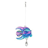 Fantasy Glass - Coral Fish, Purple