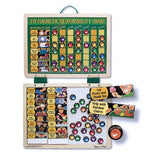 Melissa & Doug Deluxe Wooden Magnetic Responsibility Chart With 90 Magnets