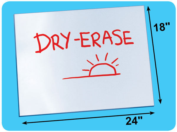 2-Sided Dry-Erase Board - Oversized 18" x 24"  816