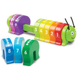 Melissa & Doug Counting Caterpillar - Classic Wooden Toy With 10 Colorful Numbered Segments