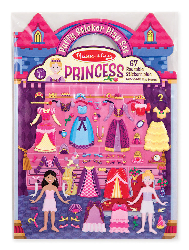 Melissa & Doug Puffy Sticker Play Set - Princess