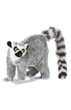 Melissa & Doug Standing Lifelike Plush Lemur Stuffed Animal (15.5 x 14.5 x 9 inches)