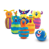 Melissa & Doug Monster Plush 6-Pin Bowling Game With Storage Bag