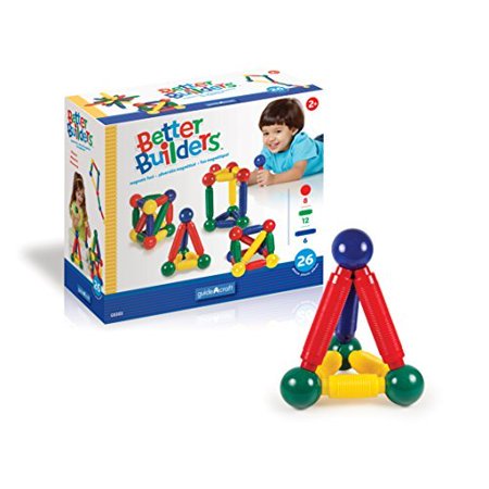 GuideCraft Home Indoor Kids Children Activity Better Builders 26 Piece Hobby Play Set