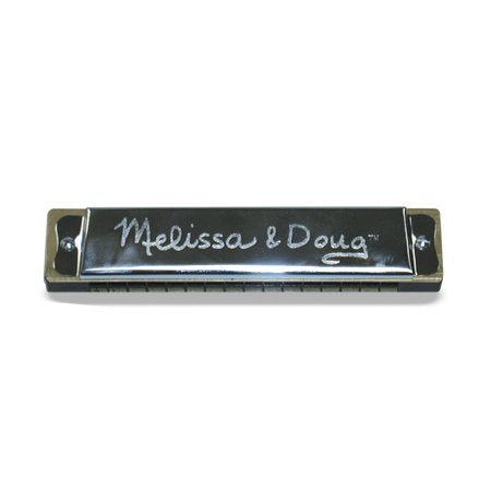 Melissa & Doug Beginner Metal Harmonica Musical Instrument