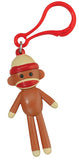 Play Monster Sock Monkey - Backpack Clip 5902