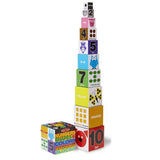 Melissa & Doug Nesting and Stacking Blocks: Numbers, Shapes, and Colors