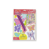 Melissa & Doug Simply Crafty Whimsical Wands Kit With Stickers, Pre-Cut Shapes, Foam Sticky Tabs